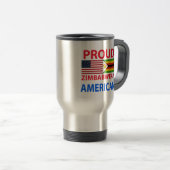 Proud Zimbabwean American Reisbeker (Voorkant rechts)