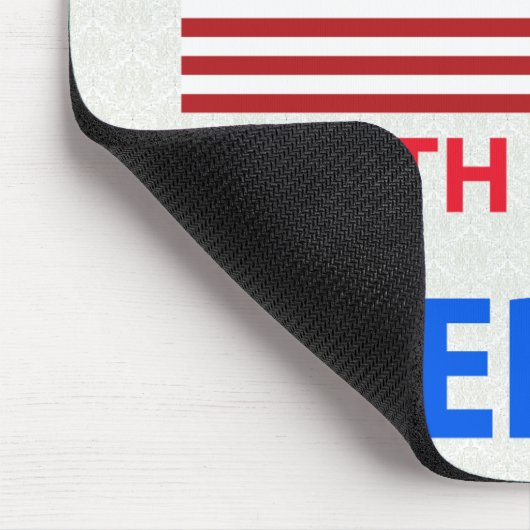 Proud Zuid-Afrikaans Amerikaans Muismat (Hoek)