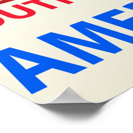 Proud Zuid-Afrikaans Poster (Hoek)