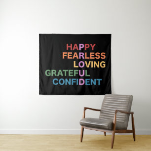 PROUD Zwart Medium Tapestry Wandkleed