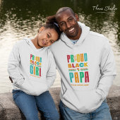 Proud Zwart Meisje Zwart Geschiedenis Maand Famili