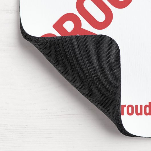 Proud'a Fundraiser mousemat Muismat (Hoek)