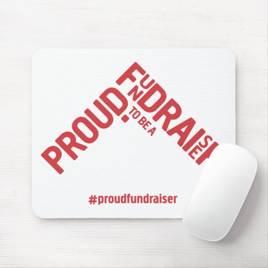Proud'a Fundraiser mousemat Muismat (Met muis)