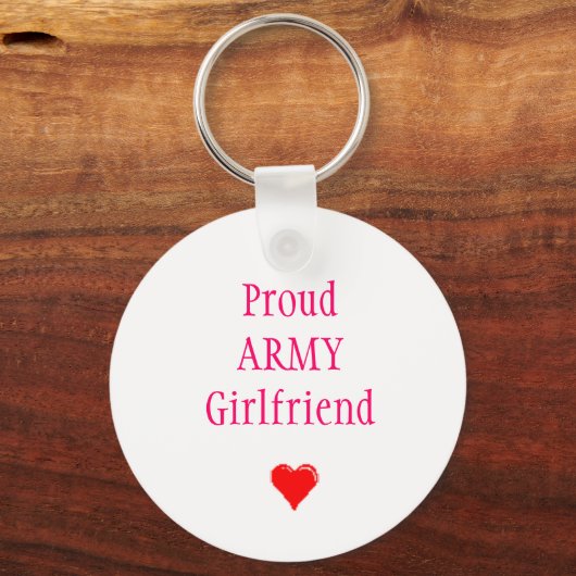 ProudARMYGirlVriend Sleutelhanger (Voorkant)