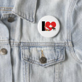 Proudly Canadian - For real Canadians. Ronde Button 5,7 Cm (In situ)