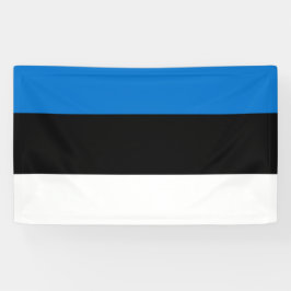 Proudly Display the National Flag of Estonia Spandoek