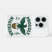 Proudly Nigerian Case – Bold. Strong. Unapologetic iPhone Hoesje (Achterkant horizontaal)