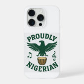 Proudly Nigerian Case – Bold. Strong. Unapologetic iPhone Hoesje (Achterkant)