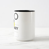 Proudly Ordinary Tweekleurige Koffiemok (Center)