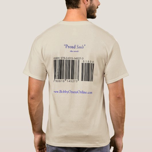 ProudSouls Barcode TShirt (Achterkant)