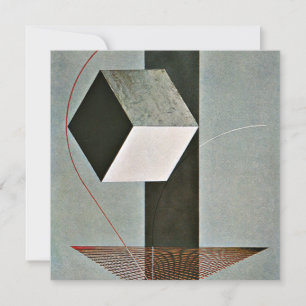 Proun 99, abstract kunstwerk van El Lissitzky