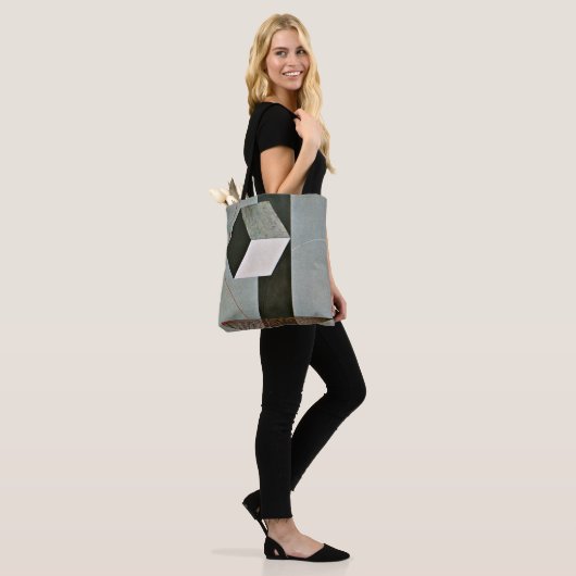 Proun 99, abstract kunstwerk van El Lissitzky Tote Bag (Op model)
