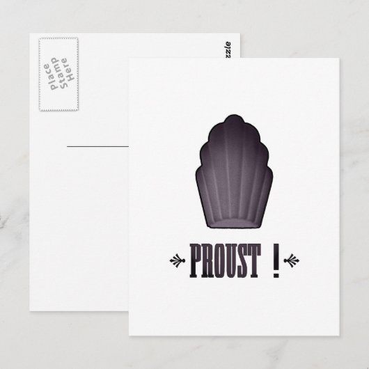 Proust! Briefkaart (Voorkant / Achterkant)