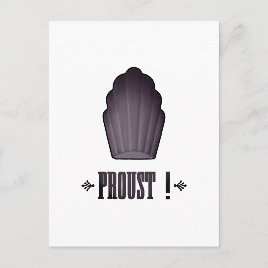 Proust! Briefkaart (Voorkant)