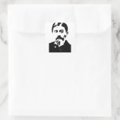 Proust Vierkante Sticker (Tas)