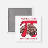 PROUT OM EEN PI BRAIN Pi-dag TE ZIJN Magneet (Voorkant / Achterkant)