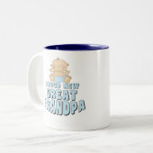 PROUTE NIEUWE Grootvader Tweekleurige Koffiemok (Voorkant links)