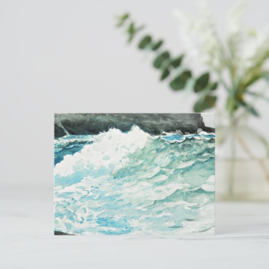 Prouts Neck, fijn kunstschilderij van Winslow Home Briefkaart (Staand voorkant)