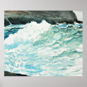 Prouts Neck, fijn kunstschilderij van Winslow Home Poster