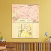 Prouts Neck Scarborough, Higgins straches Canvas Afdruk (Insitu (Woonkamer))