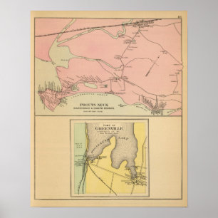 Prouts Neck Scarborough, Higgins straches Poster