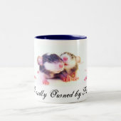 Prouwe eigenaar van Rats! Tweekleurige Koffiemok (Center)