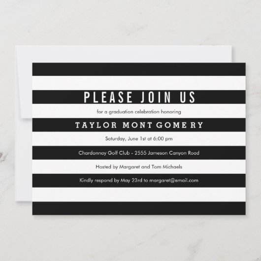 Prouwerig geborsteld Afstuderen Aankondiging - Wit (Achterkant)