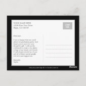 Prouwerig geborsteld Afstuderen Dank u Briefkaart (Achterkant)