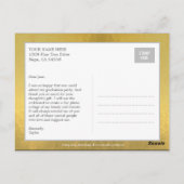 Prouwerig geborsteld Afstuderen Dank u Briefkaart (Achterkant)