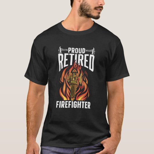 Prouwerij in ruste brandweerdienst t-shirt (Voorkant)