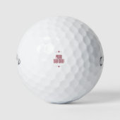 Prouwerijbrandweerman Golfballen (Voorkant)