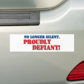 Prouwly Defiant 2 Bumpersticker (Op auto)