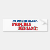 Prouwly Defiant 2 Bumpersticker (Voorkant)