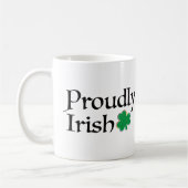Prouwly Irish Rainbow Shamrock Heart Koffiemok (Links)
