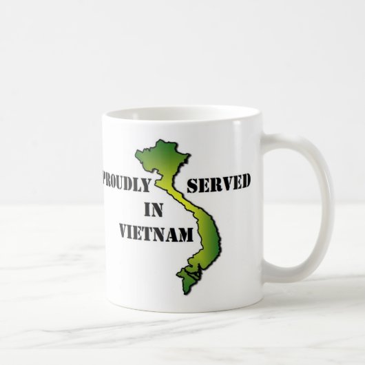 Prouwly Served Vietnam Koffiemok (Rechts)