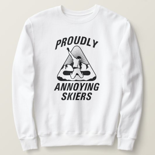 Prouze Annoying Skiers Trui (Design voorkant)