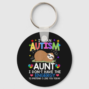 Prouze draag dit schattige sloze autisme shirt om sleutelhanger