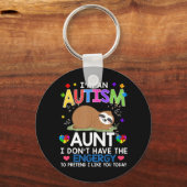 Prouze draag dit schattige sloze autisme shirt om  sleutelhanger (Voorkant)