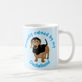 Prouze Eigendom van mijn Dachshund Koffiemok