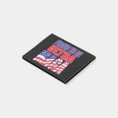 Prouze om een trump supporter te zijn post-it® notes (Schuin)