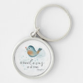 Prov. 17:17 - Een vriend houdt altijd van Sleutelhanger (Voorkant)