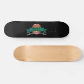 Prov. 27:17 IJzer Sharpens IJzer Persoonlijk Skateboard (Horizontaal)