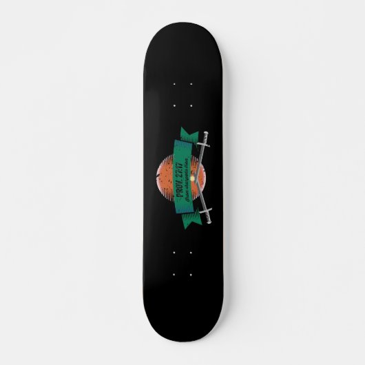 Prov. 27:17 IJzer Sharpens IJzer Persoonlijk Skateboard (Voorkant)