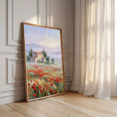 Provencaals landschap canvasprint poster