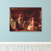 Provencal Kitchen Canvas Afdruk (Insitu (Houten vloer))