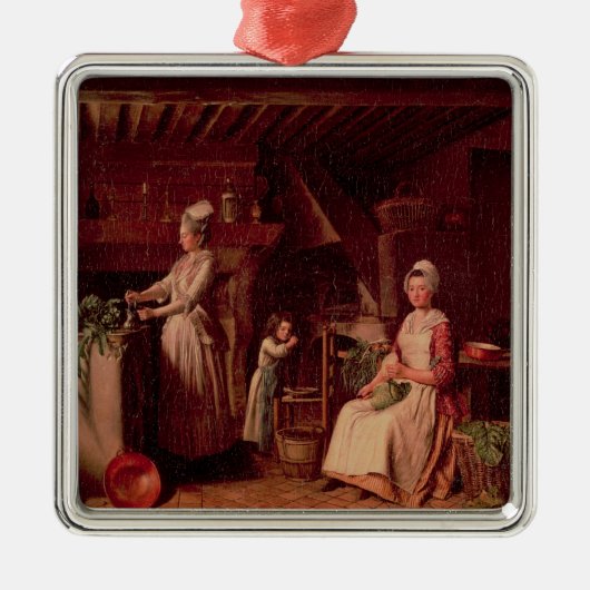 Provencal Kitchen Metalen Ornament (Voorkant)