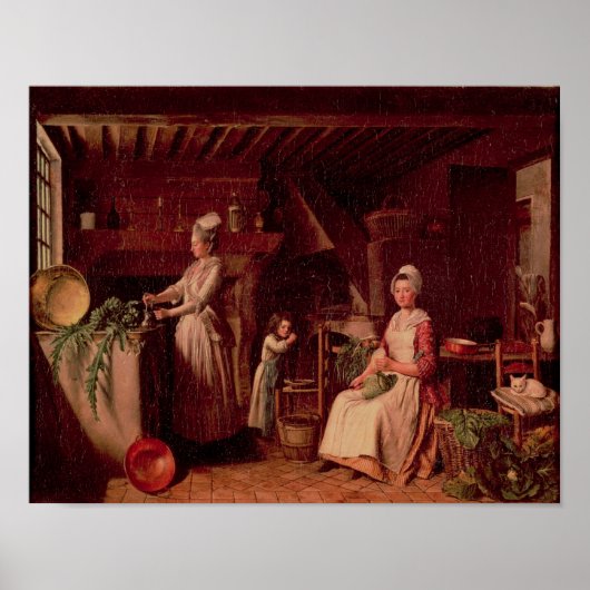 Provencal Kitchen Poster (Voorkant)