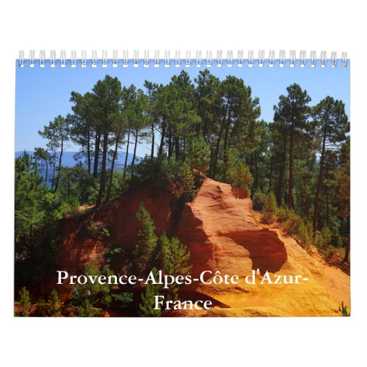 Provence-Alpes-Côte d'Azur Kalender (Hoes)