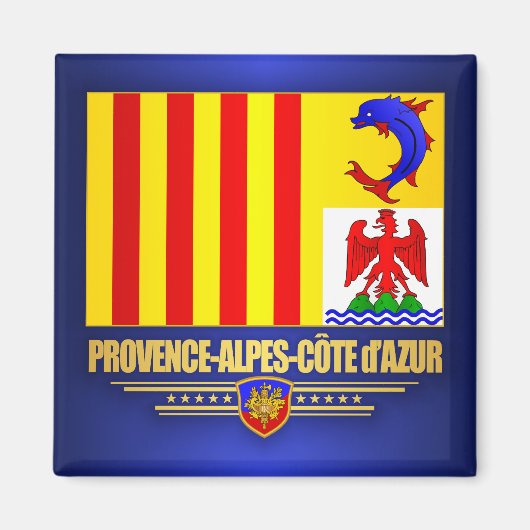 Provence-Alpes-Cote d'Azur Magneet (Voorkant)