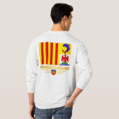 Provence-Alpes-Cote d'Azur T-shirt (Achterkant volledig)